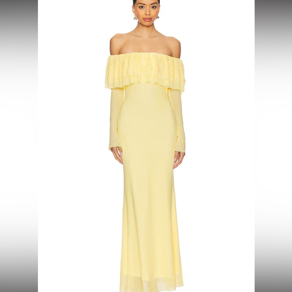 Revolve AFRM Betty Dress in Buttercup